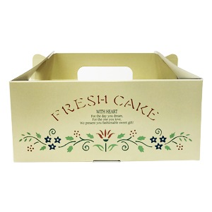 テイクアウトキャリー ステンシル６ ショートケーキ６～８個用 25枚入