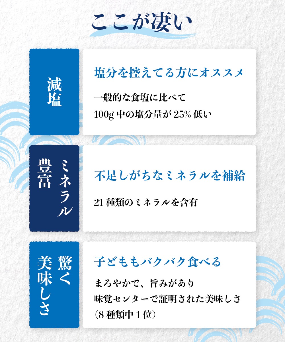 業務用 ぬちまーすK 塩 21種類のミネラル 1kg