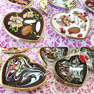 ハート型チョコ 手作りキット 10個分