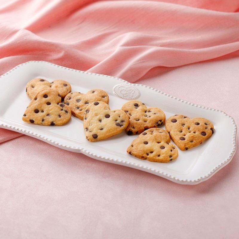 チョコチップクッキー ハート型 20枚×3回分