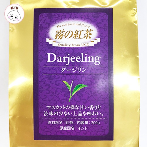 UCC 霧の紅茶 ダージリン 袋 業務用 200g