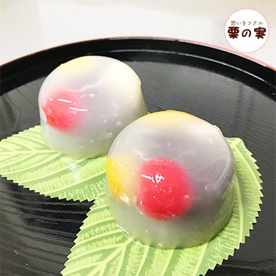 水まんじゅうカップ 100個 フタ付 和菓子 露草 粉 材料 業務用
