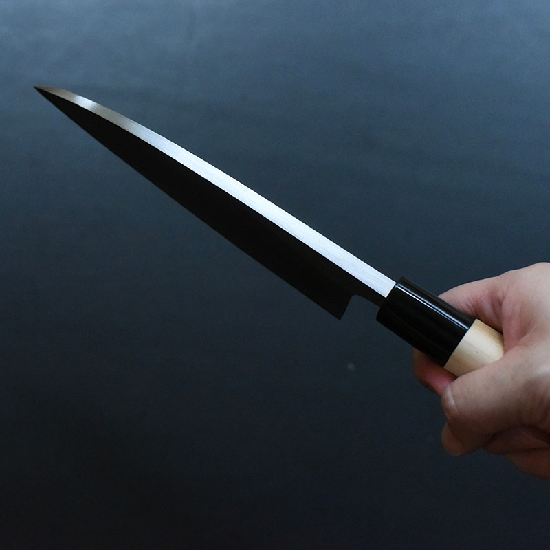 松原包丁　黒打ち出刃包丁 田中鎌工業<br>松原包丁 片出刃包丁 | 包丁・まな板 | kuriya