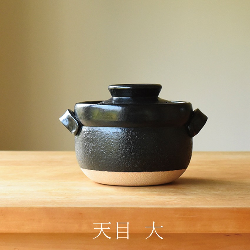カネフサ製陶　土鍋 大 1〜5合用 ごはん鍋 5合 大 土鍋 カネフサ製陶 信楽焼 炊飯 炊飯土鍋 ご飯鍋 直火