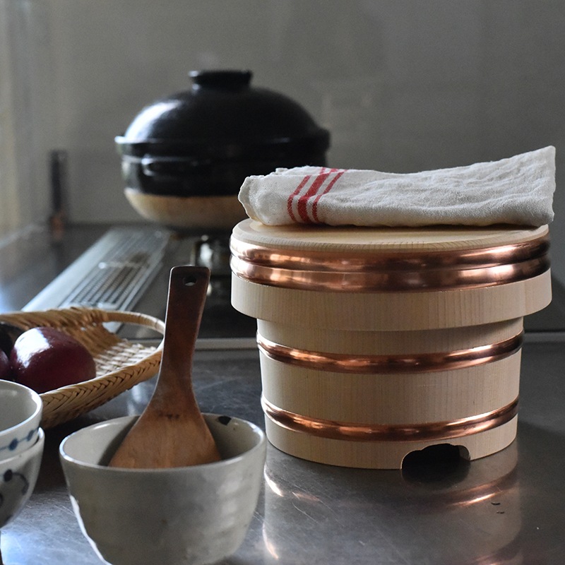 木曽さわら 江戸ひつ 3合 山一 伝統工芸 木曽さわら 江戸ひつ 3合 山