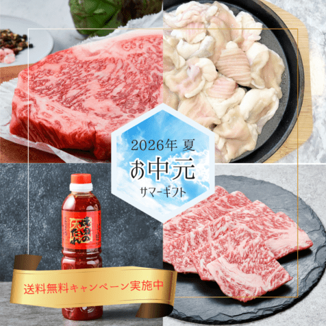 【2026お中元GIFT×送料無料】黒樺牛ステーキ・焼肉セット/サーロインステーキ ロース焼肉 ホルモン 杉本本店のたれ