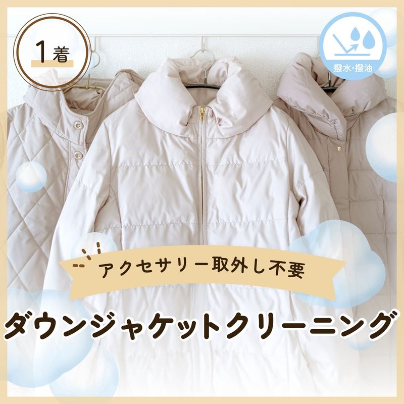 ダウンジャケットクリーニング：1着コース