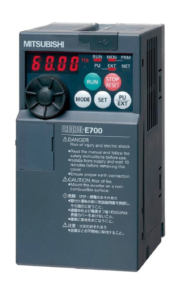 FR-D720S-025SC-EC | 三菱電機 インバータ 0.4 kW 230 V ac 1相