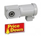 【生産終了】F3SB-55-80-220 ニッセイ 同心中空軸ブレーキ付ギアモータ 中型 三相2.2kW|F3シリーズ中空軸|ニッセイ