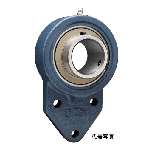 FYH 日本ピローブロック UCF326 角フランジ形ユニット 円筒穴(止めねじ付き) UCF 角フランジ形(円筒穴)