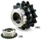 鍋屋バイテック NBK Vプーリーアイドラー VSB2-415 B形 スプロケットアイドラー VSB2通販