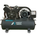 【在庫あり】 アネスト岩田 コンプレッサー TFP55CF-10M5 50Hz専用 タンクマウント 無給油式 圧力開閉器式 三相200V 5.5kW 50Hz通販