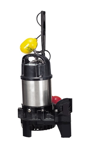 ツルミポンプ 雑汚水用 水中ポンプ 自動形 40PSFA2.25S (口径40mm/単相100V0.25kW) [鶴見ポンプ] ツルミ 汚水用 水中ポンプ セット 40PSFA2.25 40PSFW2.25