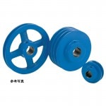 NBK 鍋屋バイテック ウェッジプーリー 375-8V-6-(55-110)-BKW-HN 軸穴完成品 プーリー 8V 6本掛け 新JISキー 押しねじ付属通販
