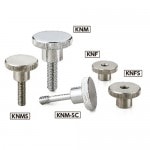 （在庫あり） 鍋屋バイテック NBK ノブ KNFS-36-M10 金属製ノブ KNFS ローレットノブ めねじ 丸形|ハンドル・レバー|機械要素部品