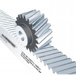 小原歯車 KHK ラック ZST6-1000R ZST焼入歯研ヘリカルラック DIN C45(JIS S45C相当) 歯面高周波焼入 モジュール6通販
