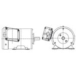��������λ�ʡ� ��� ����⡼�� IKH3-FCKKW21E-0.75KW-2P-AC400V ���ĳ��� �������� �Ӽ��� �֥졼��̵�� �ץ�ߥ��ॴ����ɥ⡼�ȥ�
