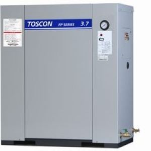 東芝 エアコンプレッサ FP85-22T 静音 パッケージ給油式低圧 圧力開閉器式 三相200V 2.2kW50Hz通販