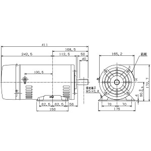 単相モーター ムライ機器 SCL-MR-1.5KW-4P通販】設備プロ王国公式通販