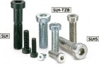 鍋屋バイテック NBK ネジコム 特殊品 SLH-M5-10-CT1 低頭ねじ 六角穴付き低頭ボルト スチール製 四三酸化鉄皮膜ねじカット（10mm→9mm）