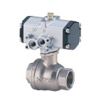 KITZ �������������������եܡ���Х�� C-UTFE-40A ���ƥ�쥹�� SCS14A C-UTFE�� 10K �ͤ����߷� ʣ��ư�� �������� �ե�ܥ� 1��1/2B �ܡ����� ���å�����