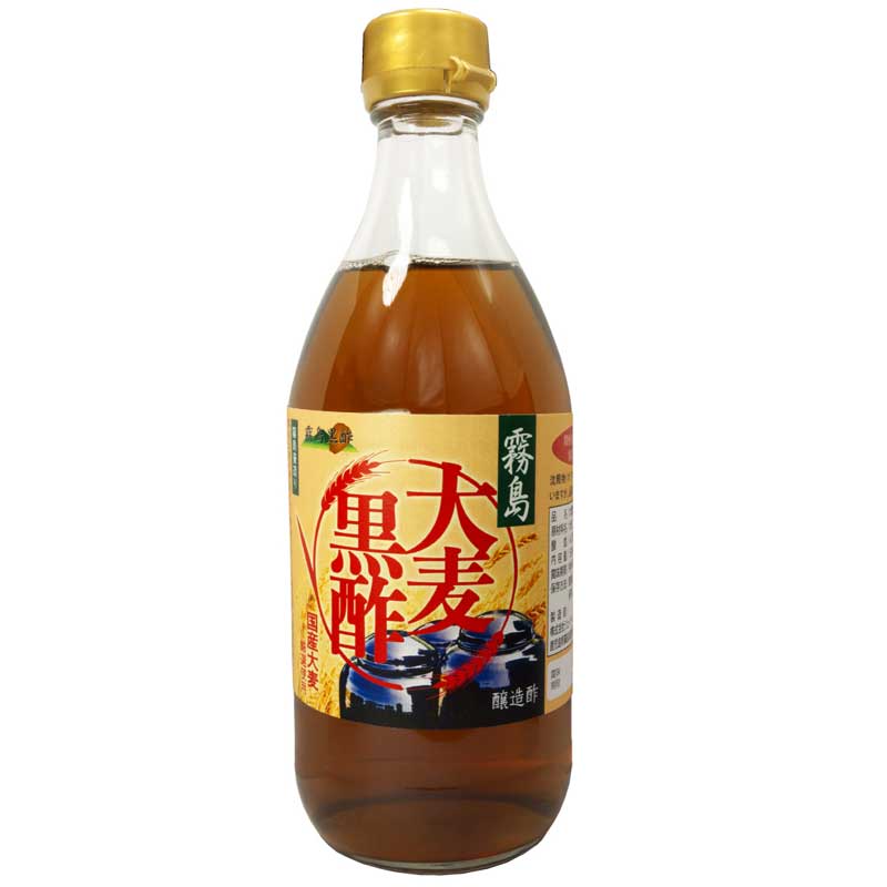 霧島黒酢の国産大麦黒酢500ml