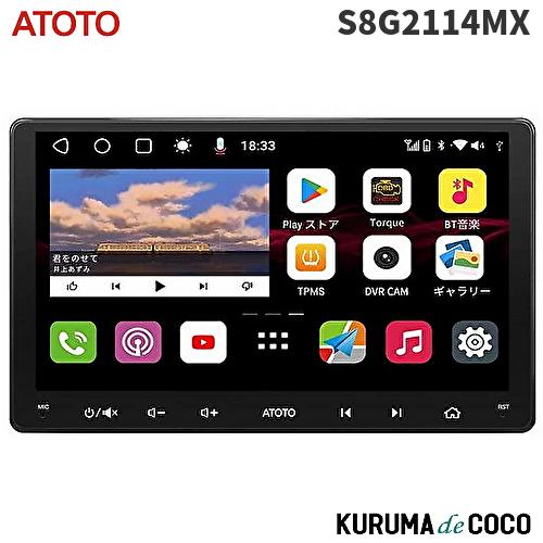 ATOTO �ǿ��� S8G2114MX 10.1�����2DIN Android���������ǥ��������ʥ� IPS�ǥ����ץ쥤 Bluetooth �ֺܥ����ʥ� �ʥӥ��������