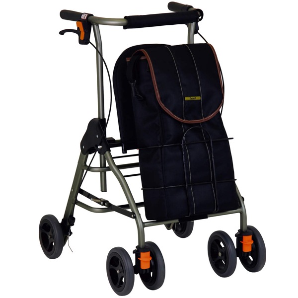 四輪歩行車 テイコブリトルボンベ ［WAW06］ | 車いす通販のロッキー