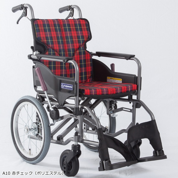 介助式車いす 標準型 MPCN-46JD 車イス 車椅子 ロックンブレーキ付