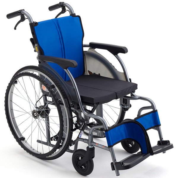 車いす：標準型 40幅タイプ miki VCJ00017 VS-1 VCJ00017 ミキ VS-1 スチール製 自走型車いす 商品詳細｜介護