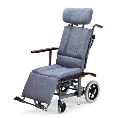 訳あり 介助用 リクライニング 車いす RR51N 蒸し暑