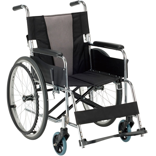 エコノミー車いす 介助用車椅子【中古品】 スチール製 自走用車いす EX-11BS［座幅42cm］ | 車いす通販の