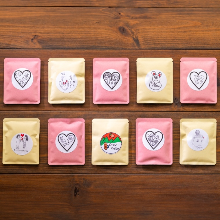 ラブアートオリジナル「OLEVCOFFEE」｜hibioriori/日々折々｜中国新聞