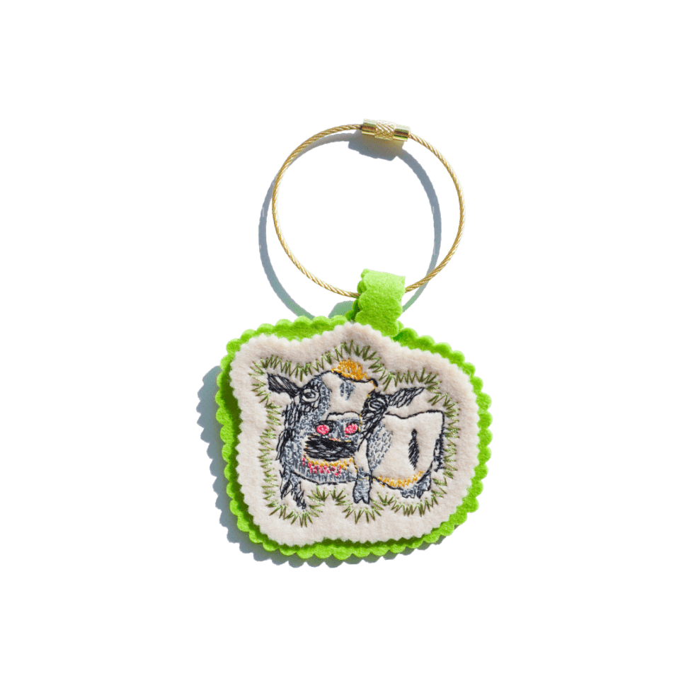 牛さんキーホルダー