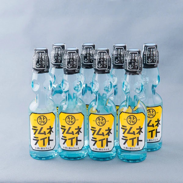 【直送】ラムネライト200ml　8本セット・海軍ハイボール用