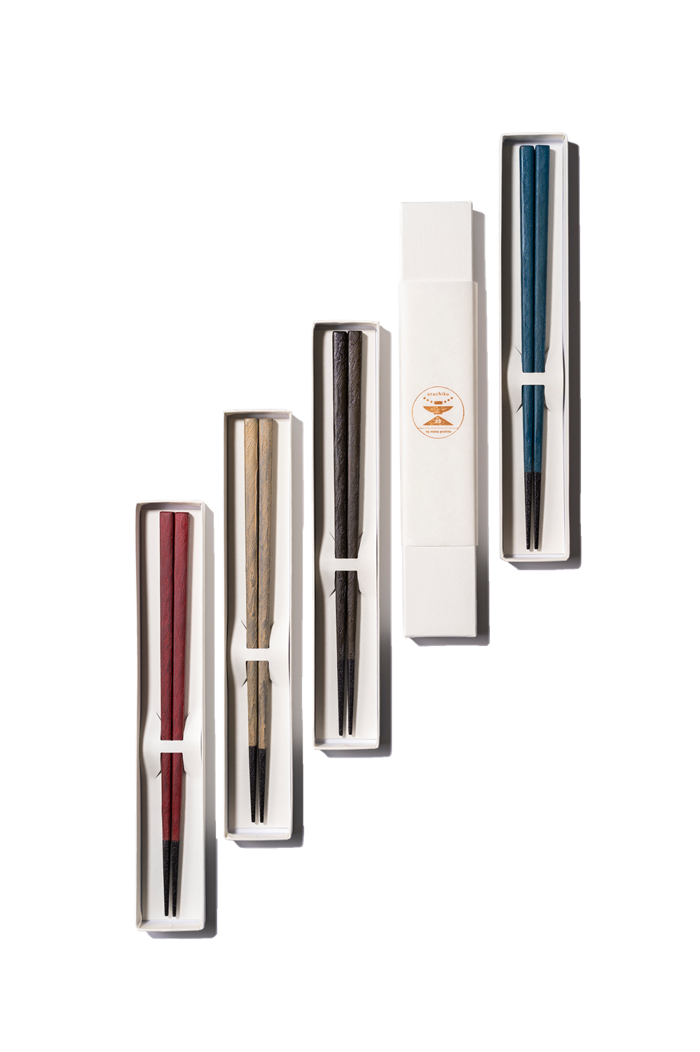 鉄錆塗りのお箸（黒呂）