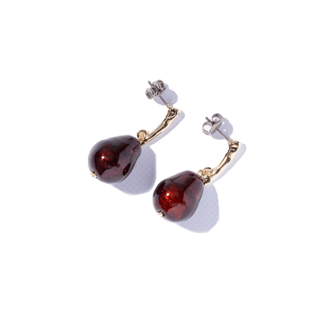 ギフト　雫ネックレス・雫ピアス