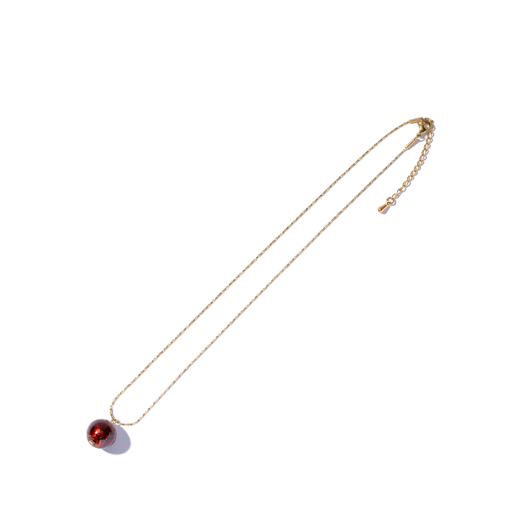 ギフト　陽ネックレス・輪ピアス