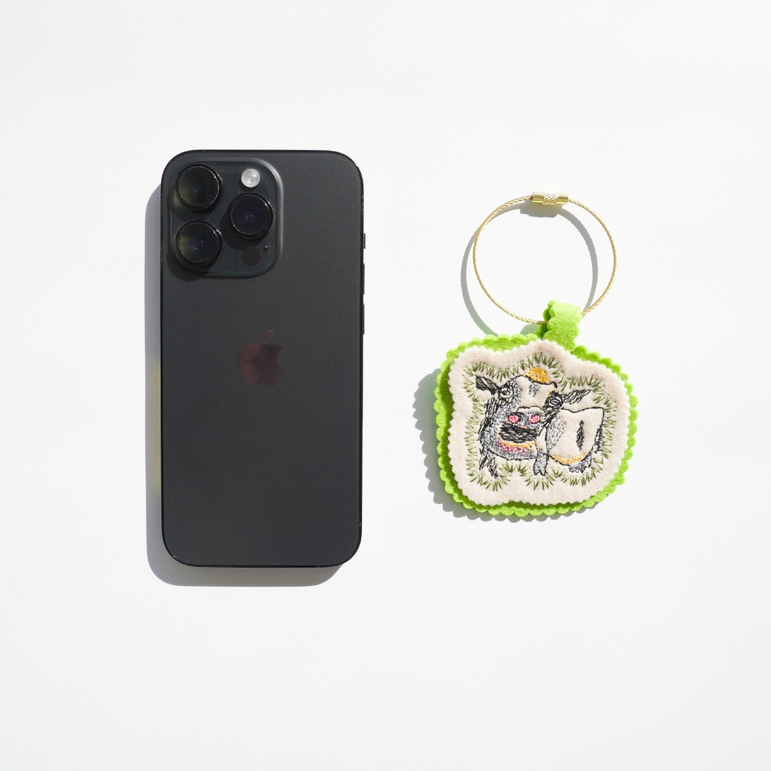 牛さんキーホルダー