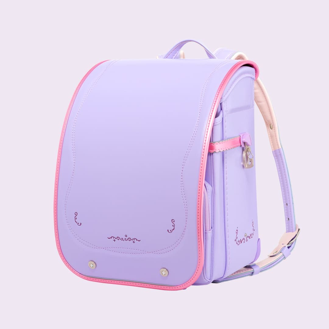 2027年度ご入学向け くるピタランドセル 女の子 マカロンリボン ふわり