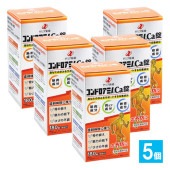 【指定医薬部外品】コンドロアミノCa錠 180錠×5個セット【ゼリア新薬】あなたの歩みをサポートする栄養成分配合 ビタミン含有保健薬 コンドロイチン|肩こり・腰痛・筋肉痛の薬|医薬品・医薬部外品