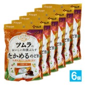ツムラのおいしい和漢ぷらす たかめるのど飴 53g×6個セット【ツムラ】元気にめぐる力を整えます 沖縄県産黒糖に高麗人参をプラス 気分をリフレッシュしたい時に|食品