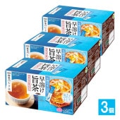 新茶人 早溶け旨茶 むぎ茶スティック 100本入×3個セット【AGF】お待たせしない 冷たい水にきれいに溶ける 国産六条大麦100％使用 インスタント麦茶 むぎ茶 スティックタイプ ノンカフェイン|飲