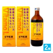 【栄養機能食品】ビタモ液 630g×2個セット【森田薬品工業】健康を保ちたい方 偏食がちな方に 酵母エキス・レバーエキス・ニンニクエキス配合 カフェインフリー ビタミンB1 ビタミンB2 ナイアシン 
