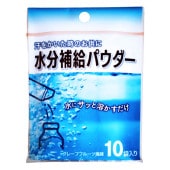 水分補給パウダー 10包入×10個セット【すみや】【くすりのiQ】グレープフルーツ風味 汗をかいた時のお供に 水にサッと溶かすだけ 簡単水分補給 粉末 スティックタイプ 粉末清涼飲料 粉末ドリンク 4