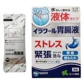 【第2類医薬品】イラクール胃腸液 6包【ダンヘルスケア】ミント風味 スーッとラクに水なしで飲める液体タイプ ストレス・緊張などによる急な胃痛、胃もたれに 胃を守る成分グリシン配合胃腸薬 4987115