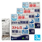 【第2類医薬品】イラクール胃腸液 6包×3個セット【ダンヘルスケア】ミント風味 スーッとラクに水なしで飲める液体タイプ ストレス・緊張などによる急な胃痛、胃もたれに 胃を守る成分グリシン配合胃腸薬 4
