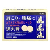 【第3類医薬品】★温丸膏 180枚入【大協薬品工業】肩のこり、腰痛に こり・鎮痛温感貼付剤 温感プラスター サリチル酸 l-メントール テープ剤 シップ 湿布 鎮痛消炎薬 鎮痛消炎剤|肩こり・腰痛・筋