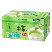 さらさらとける お〜いお茶 抹茶入り緑茶 100本入【伊藤園】水でもお湯でもすぐとける 急須でいれた自然な味わい