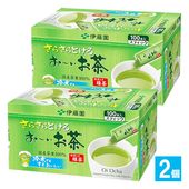 さらさらとける お〜いお茶 抹茶入り緑茶 100本入×2個セット【伊藤園】水でもお湯でもすぐとける 急須でいれた自然な味わい|飲料|食品